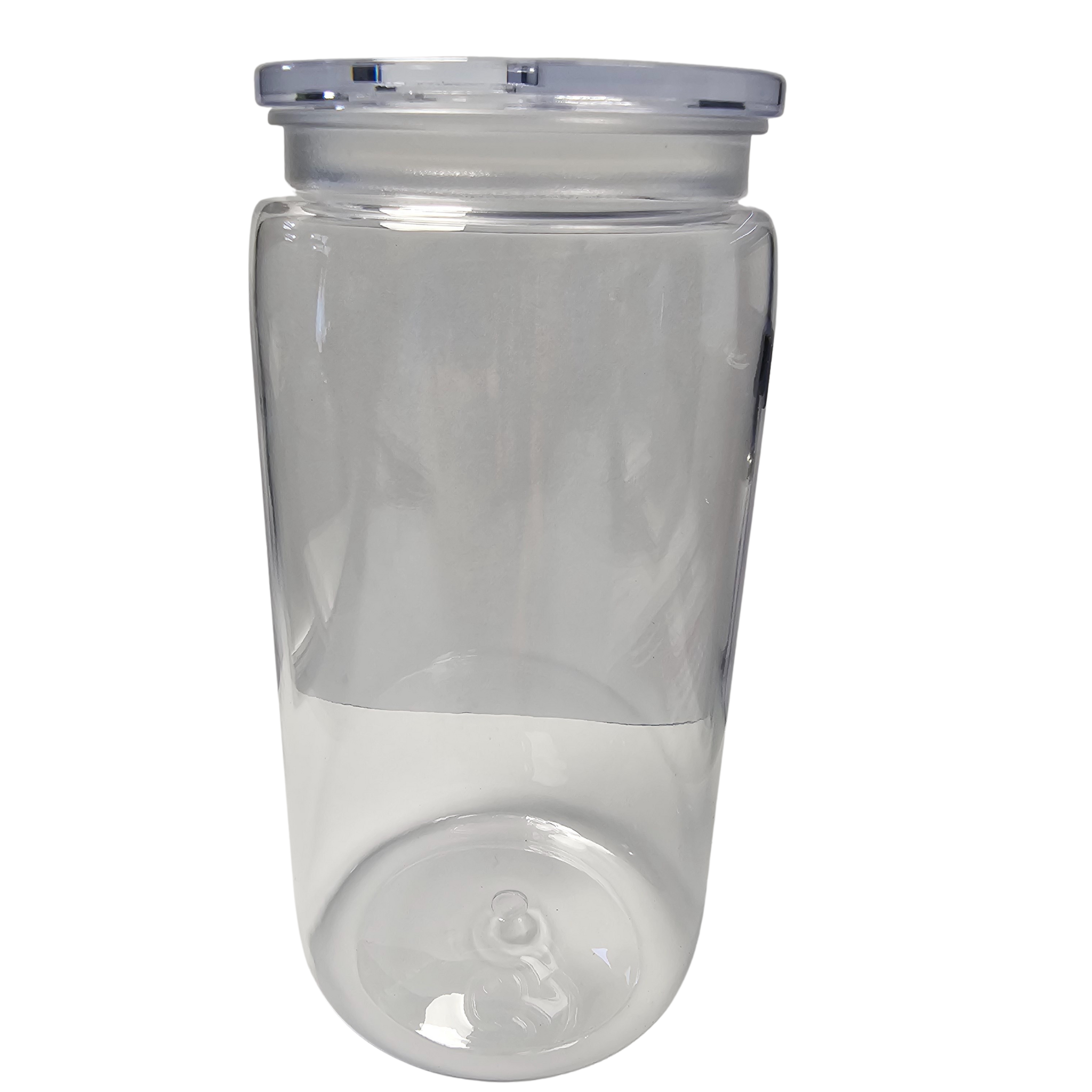 16oz Clear Acrylic Mason Jar Cup (Non-Snow Globe)