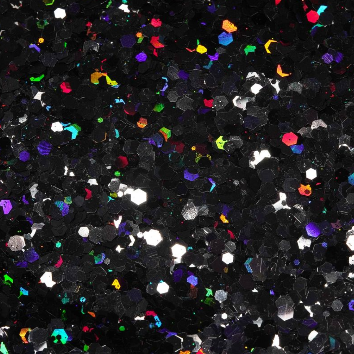 Black - Holographic Glitter