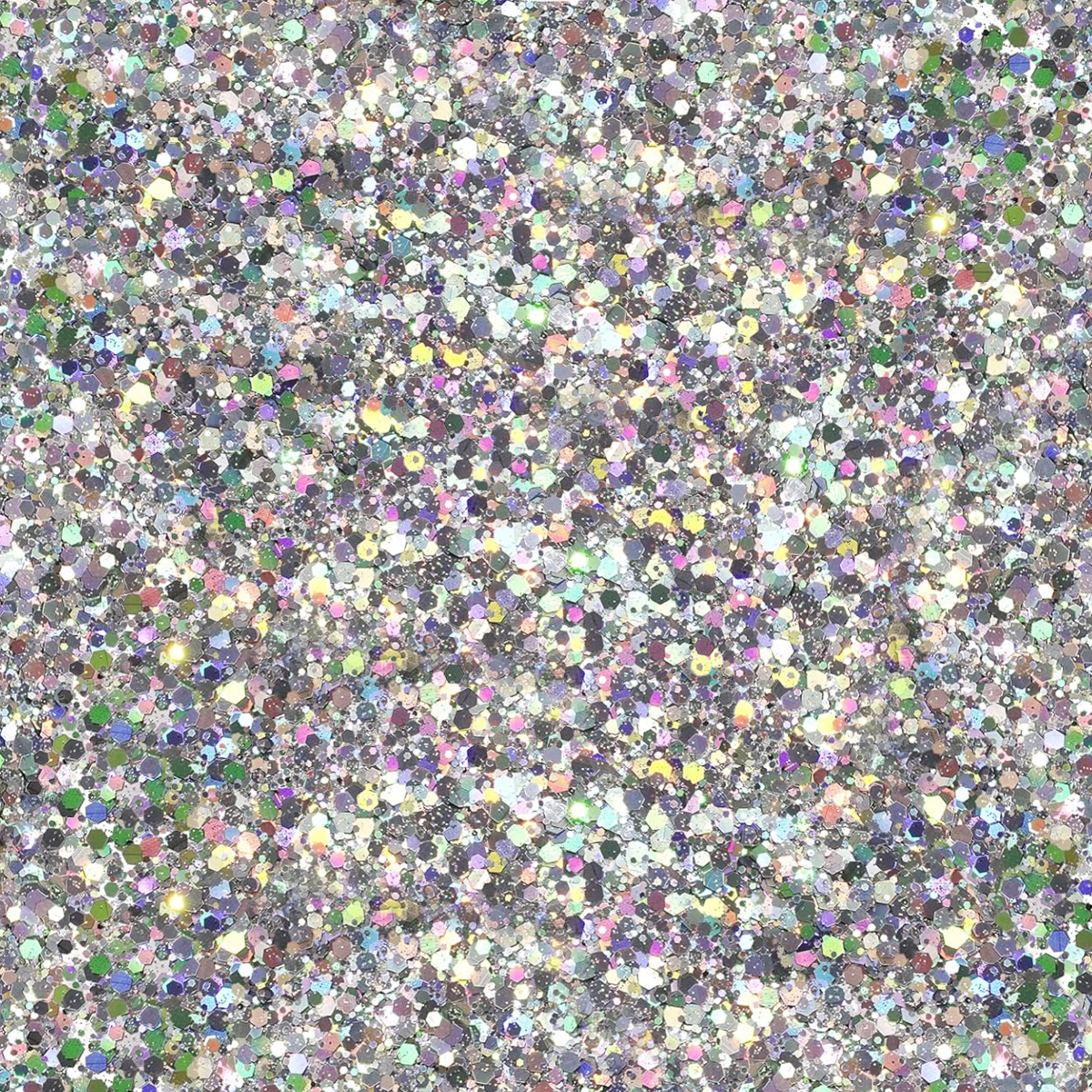 Silver - Holographic Glitter