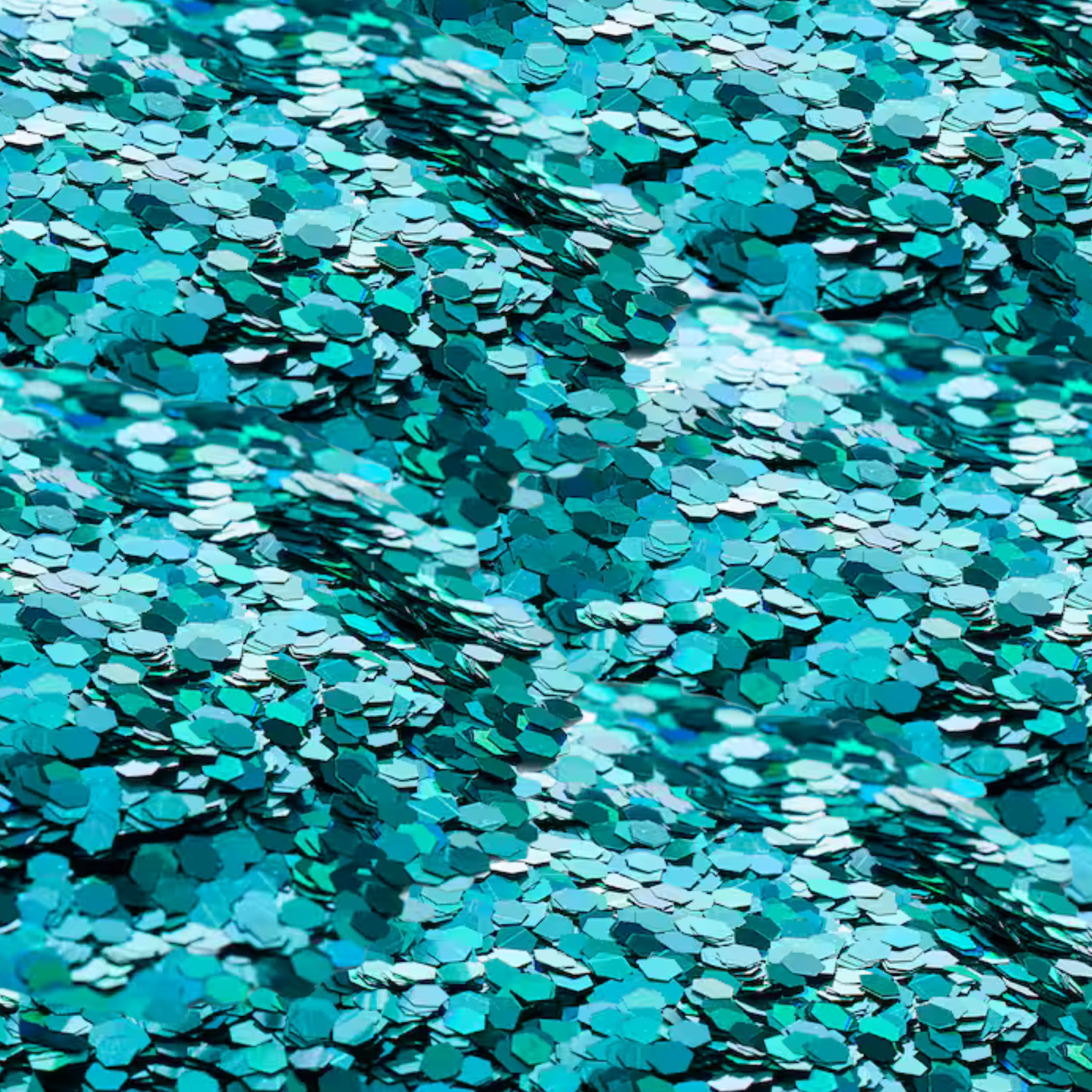 Teal - Chunky Glitter