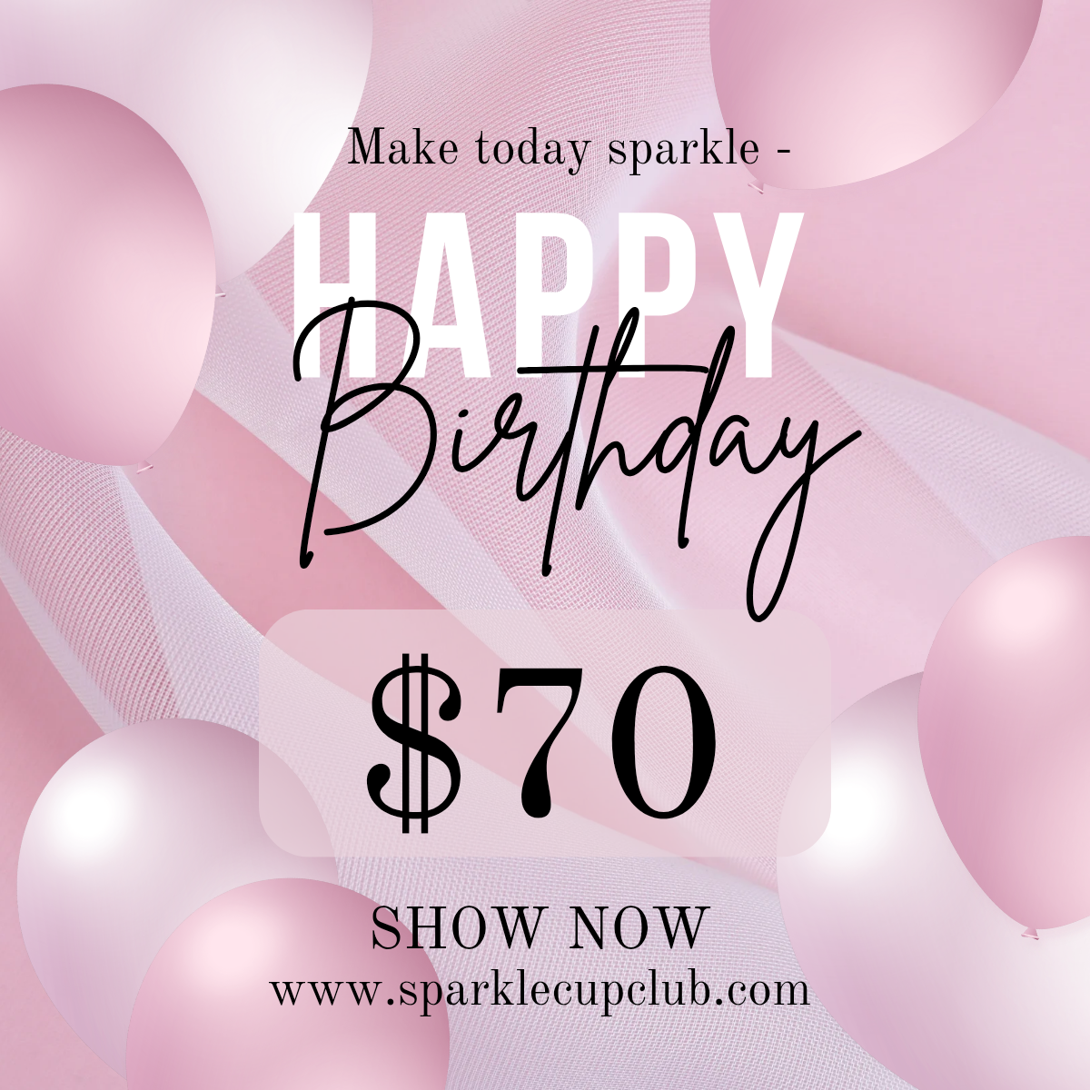 Happy Birtday Digital Gift Card