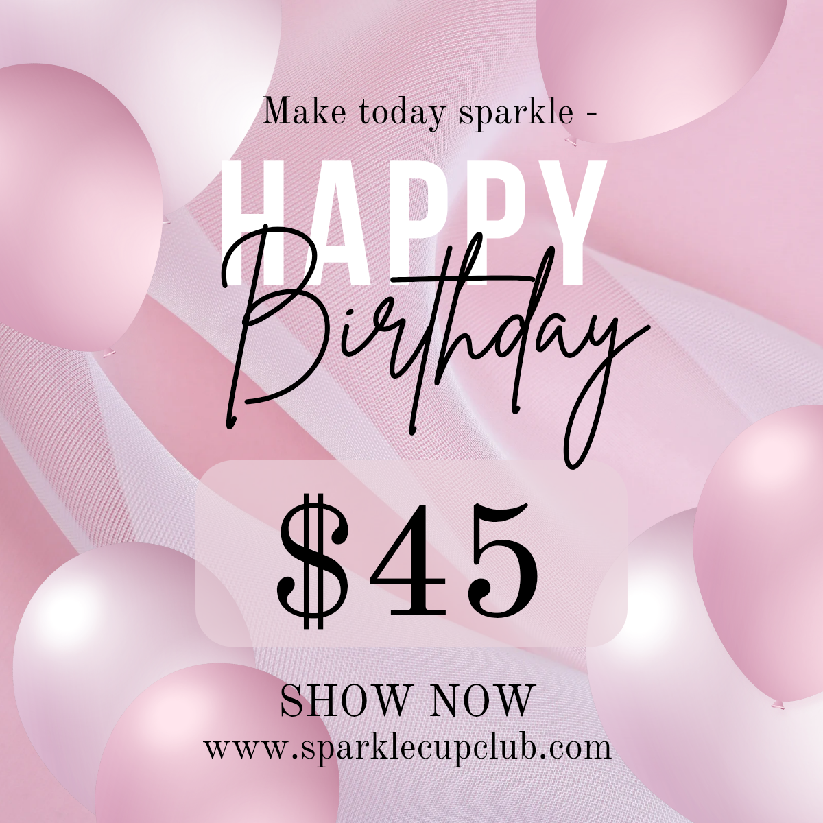 Happy Birtday Digital Gift Card