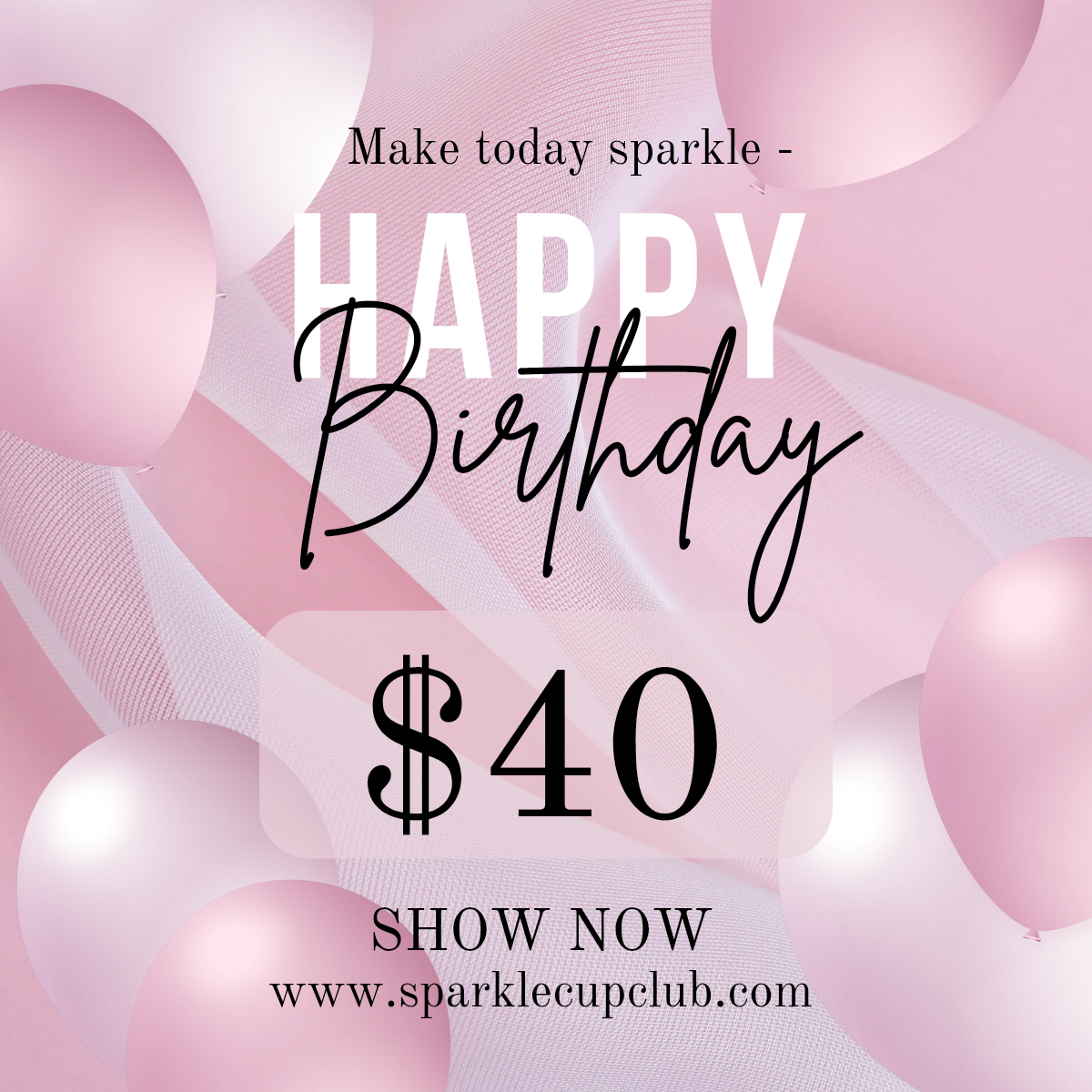 Happy Birtday Digital Gift Card